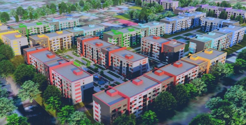 Современные дома возведут на месте ветхого жилья в Алматы