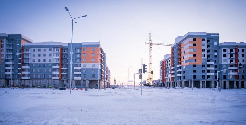 Нұр-Сұлтандағы тағы бір ұзақ мерзімді құрылыс аяқталу сатысында