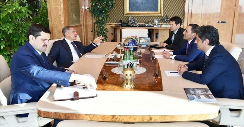 Президент Татарстана провел переговоры с руководителем BI Group
