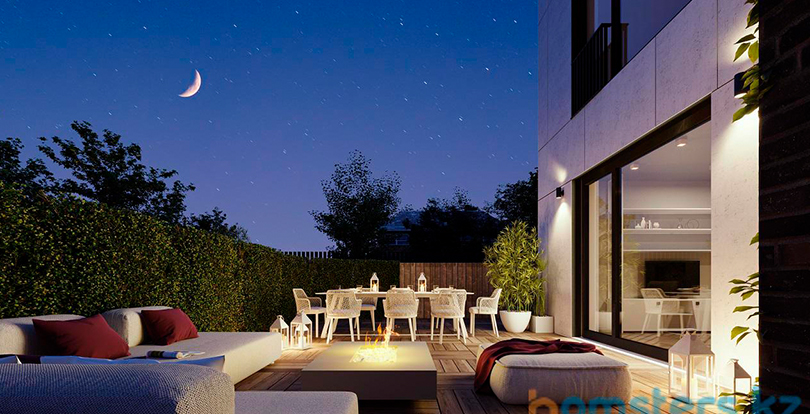 5 жилых комплексов Астаны с собственными террасами