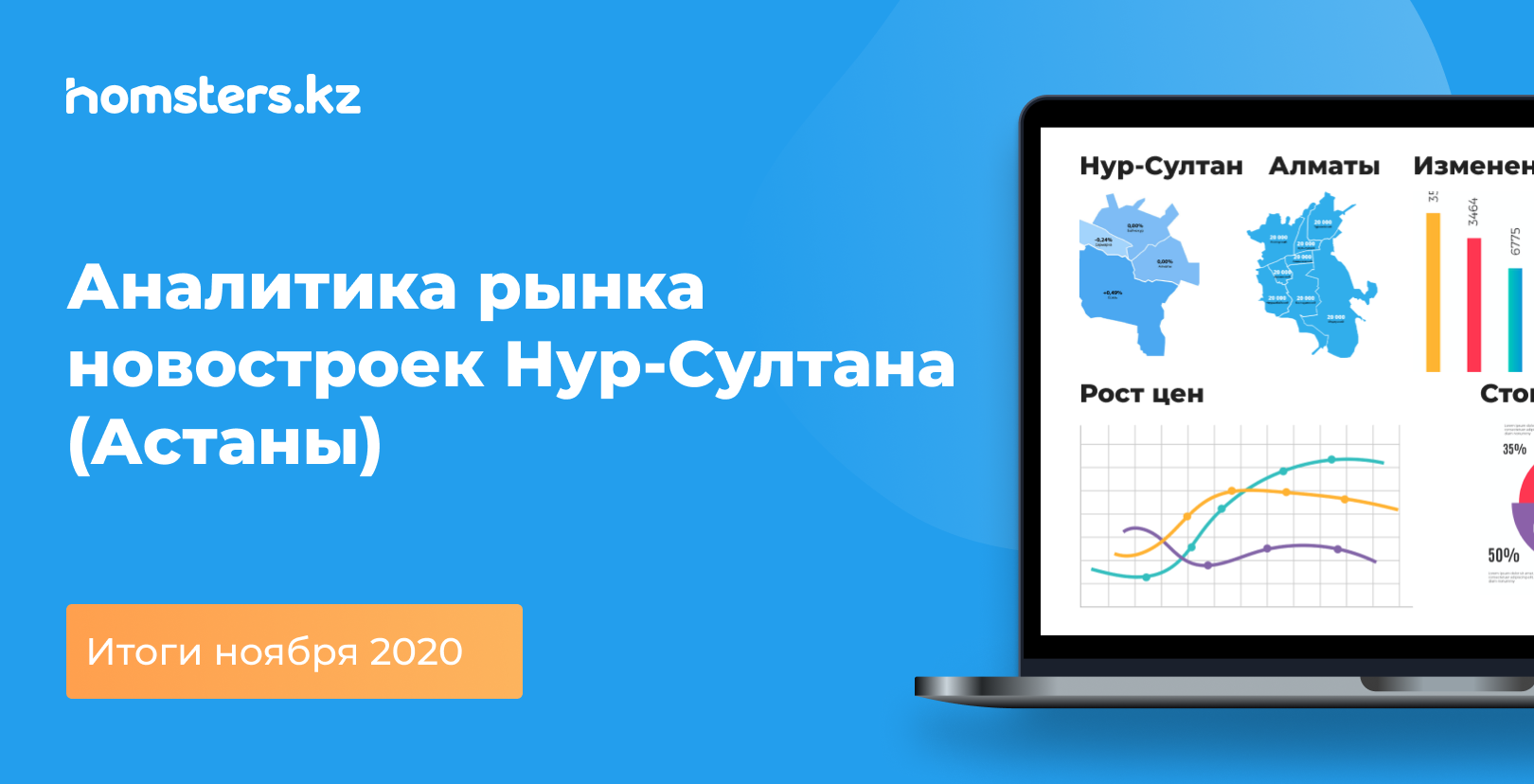 Аналитика рынка новостроек Нур-Султана (Астаны): итоги ноября 2020