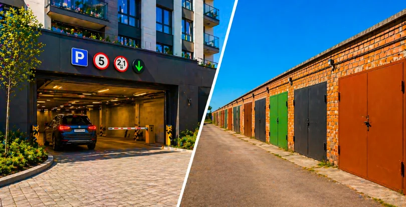 Гараж или паркинг: что выгоднее и как выбрать без ошибок