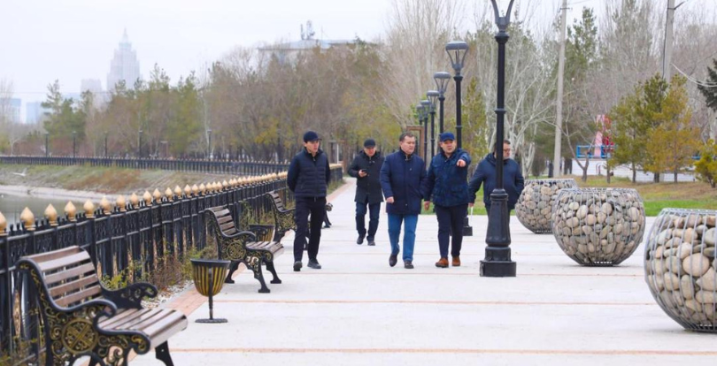 Астанада тұрғын үй кешендерінің орнына қоғамдық бақтар абаттандырылды