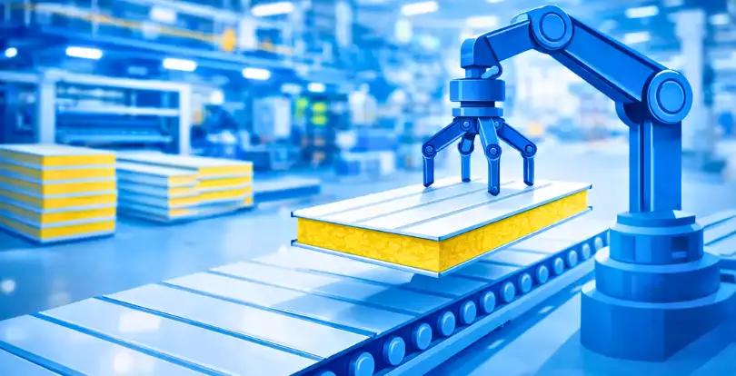 В Индустриальной зоне Алматы запускают производство сэндвич-панелей