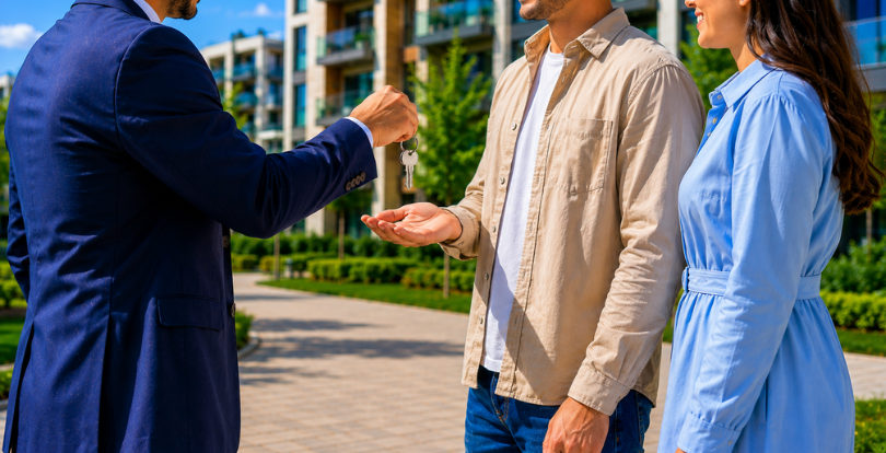 Сәтбаевта кезекте тұрғандар жаңа пәтерлер алды