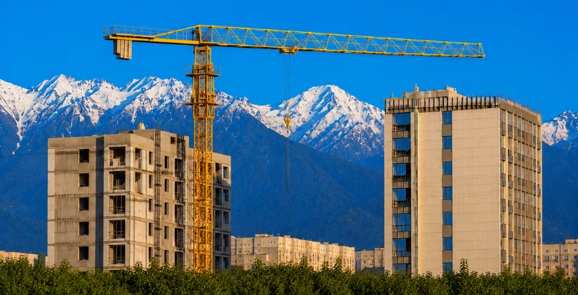 Строительство жилья набирает темп в Казахстане