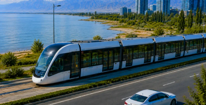 Жылдам жүретін LRT Алматы мен Қонаевты байланыстырады