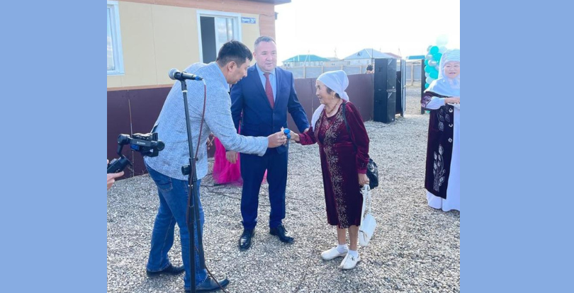 Абай ауданында тағы 160 отбасы жеке баспанаға ие болады