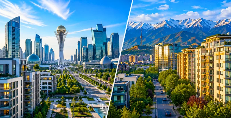 Астана или Алматы: где выгоднее купить квартиру в 2026 году