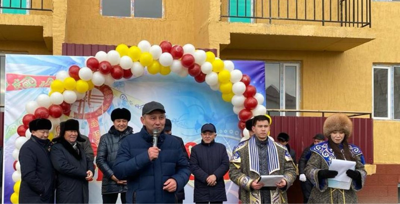 Үшарал тұрғындары мерекелік қоныс тойын тойлады