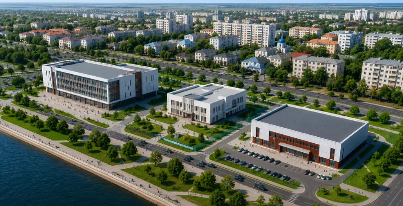 Новый центр Семея: стройка набирает масштаб