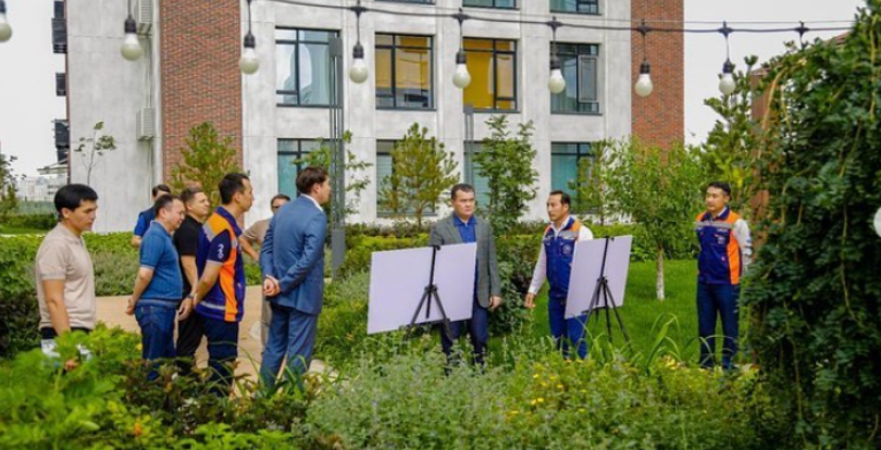 Перед застройщиками в Астане поставили задачу увеличить количество зеленых насаждений