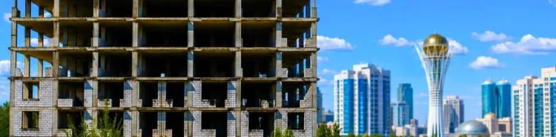 Что происходит с замороженными ЖК в Астане