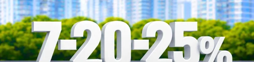 Ипотека 7-20-25: условия, возможности и ограничения