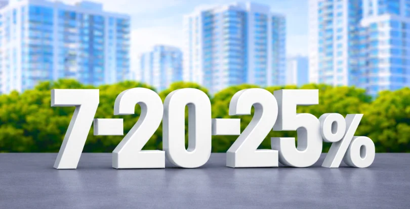 7-20-25 ипотекасы: шарттары, мүмкіндіктері және шектеулері