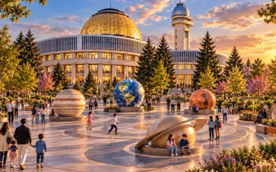 В Алматы появятся «планеты», прогулочные зоны и новая смотровая площадка