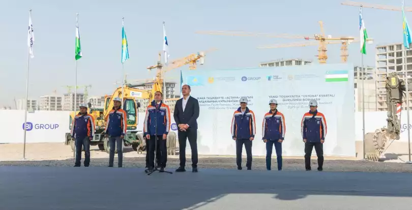 BI Group Жаңа Ташкенттегі Астана кварталының құрылысын бастады.
