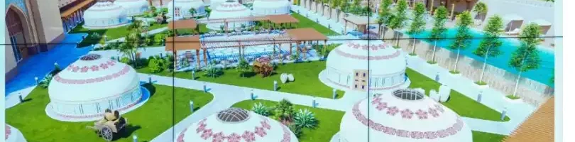 Туркестан построит гостиницу из юрт в казахском стиле и создаст площадь символов