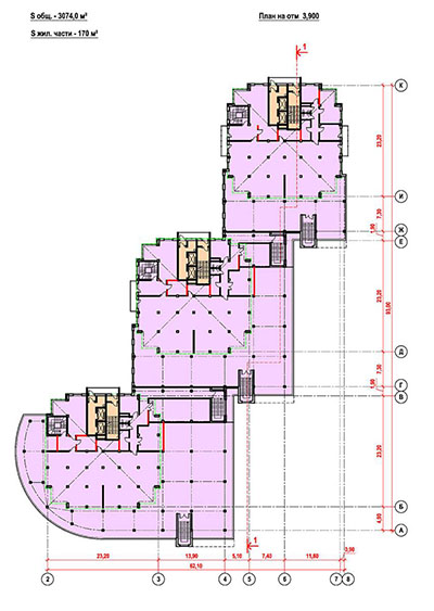 2-комнатные от 83 м²