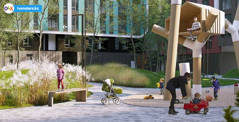 ЖК комфорт-класса Астаны для молодых семей