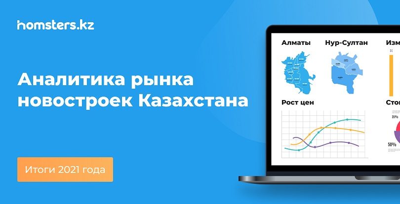 Аналитика рынка первичной недвижимости Казахстана: итоги 2021 года и прогноз на 2022 год