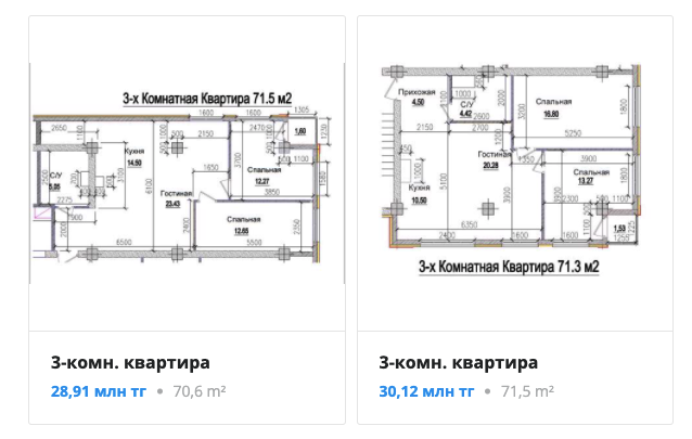 Квартиры - ЖК Kayra