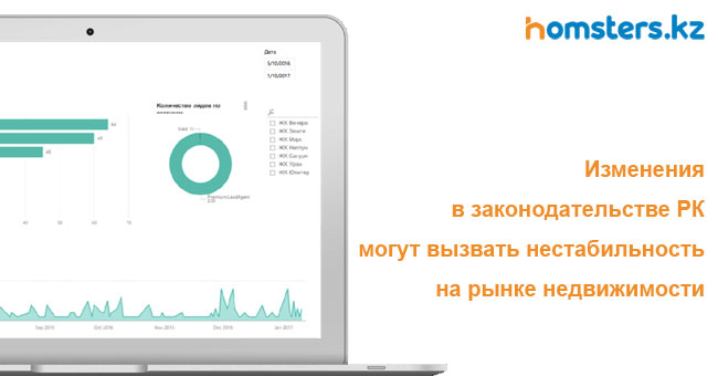 Изменения в законодательстве РК могут вызвать временную нестабильность на рынке недвижимости